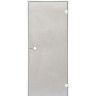 Дверь HARVIA с алюминиевой коробкой 8х21 стекло сатин DA82105